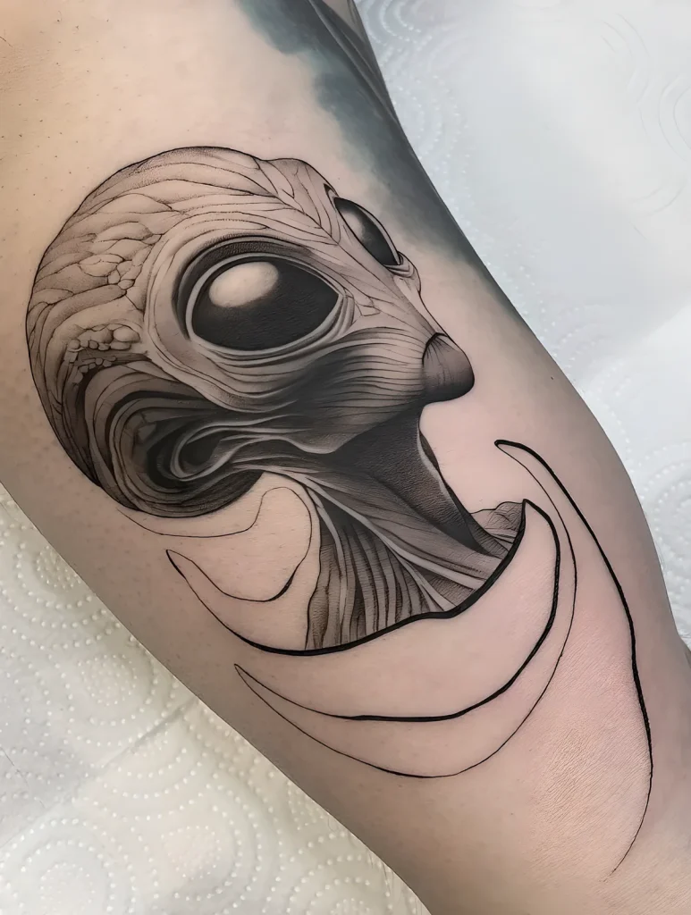 тату-инопланетянин-пришелец-пример-рисунка-тату-для-tatufoto-com-7