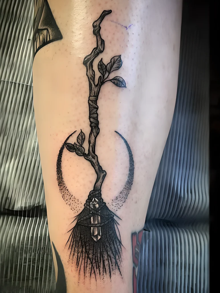 тату-метла-ведьмы-пример-рисунка-тату-для-tatufoto-com-23