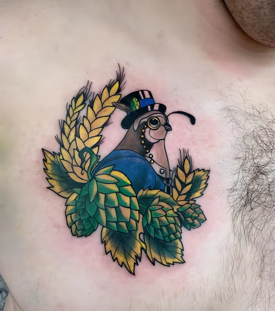 тату-перепел-пример-рисунка-тату-для-tatufoto-com-44