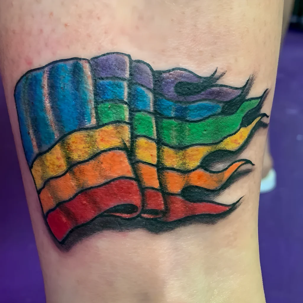 тату-радужный-флаг-пример-рисунка-тату-для-tatufoto-com-1