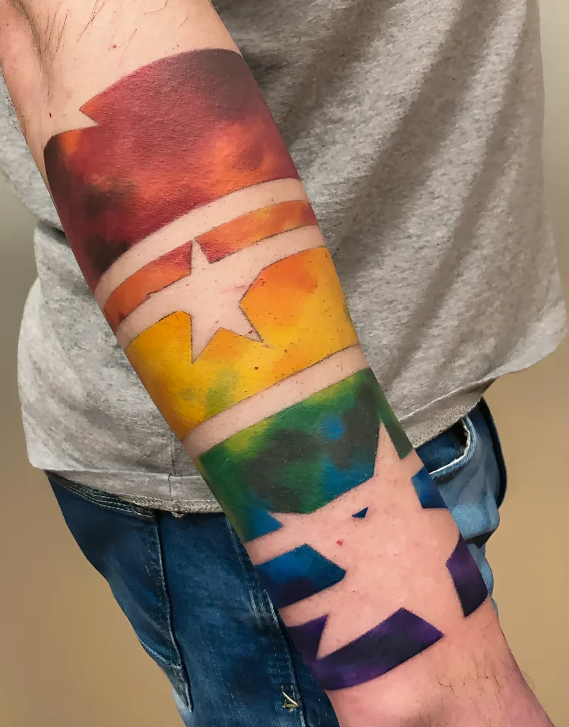 тату-радужный-флаг-пример-рисунка-тату-для-tatufoto-com-16
