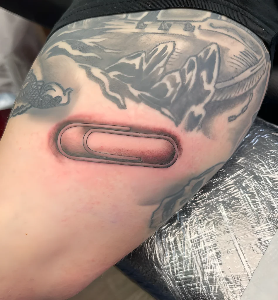 тату-скрепка-пример-рисунка-тату-для-tatufoto-com-24