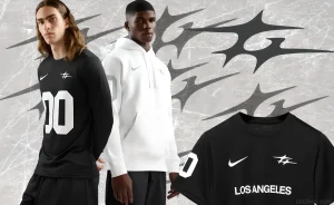 Одежда из коллаборации Nike x Ganga Tattoo School