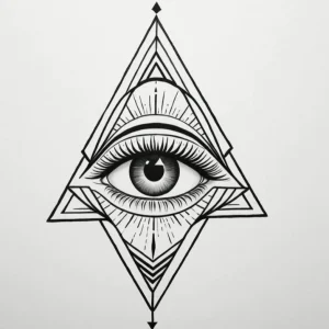 Пример генерации эскиза тату бесплатно на сайте tatufoto.com 2