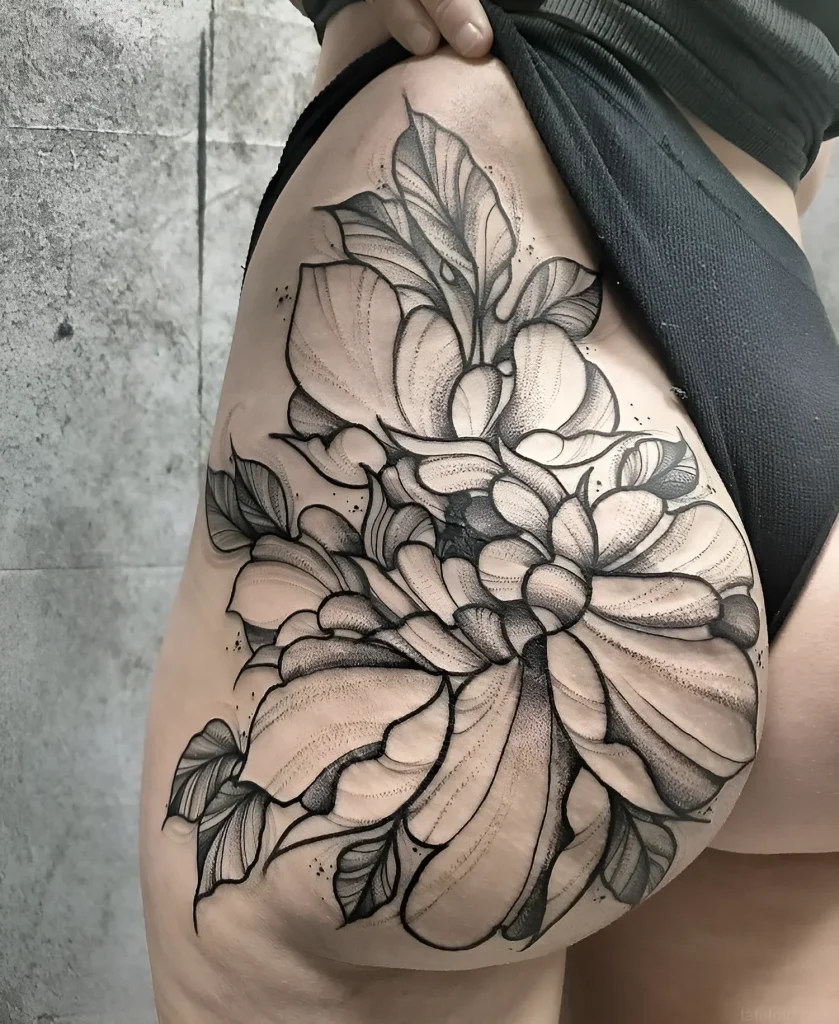 Image of the 'Additional Image 1' section in the article about Buttock Tattoos – a complete guide for beginners