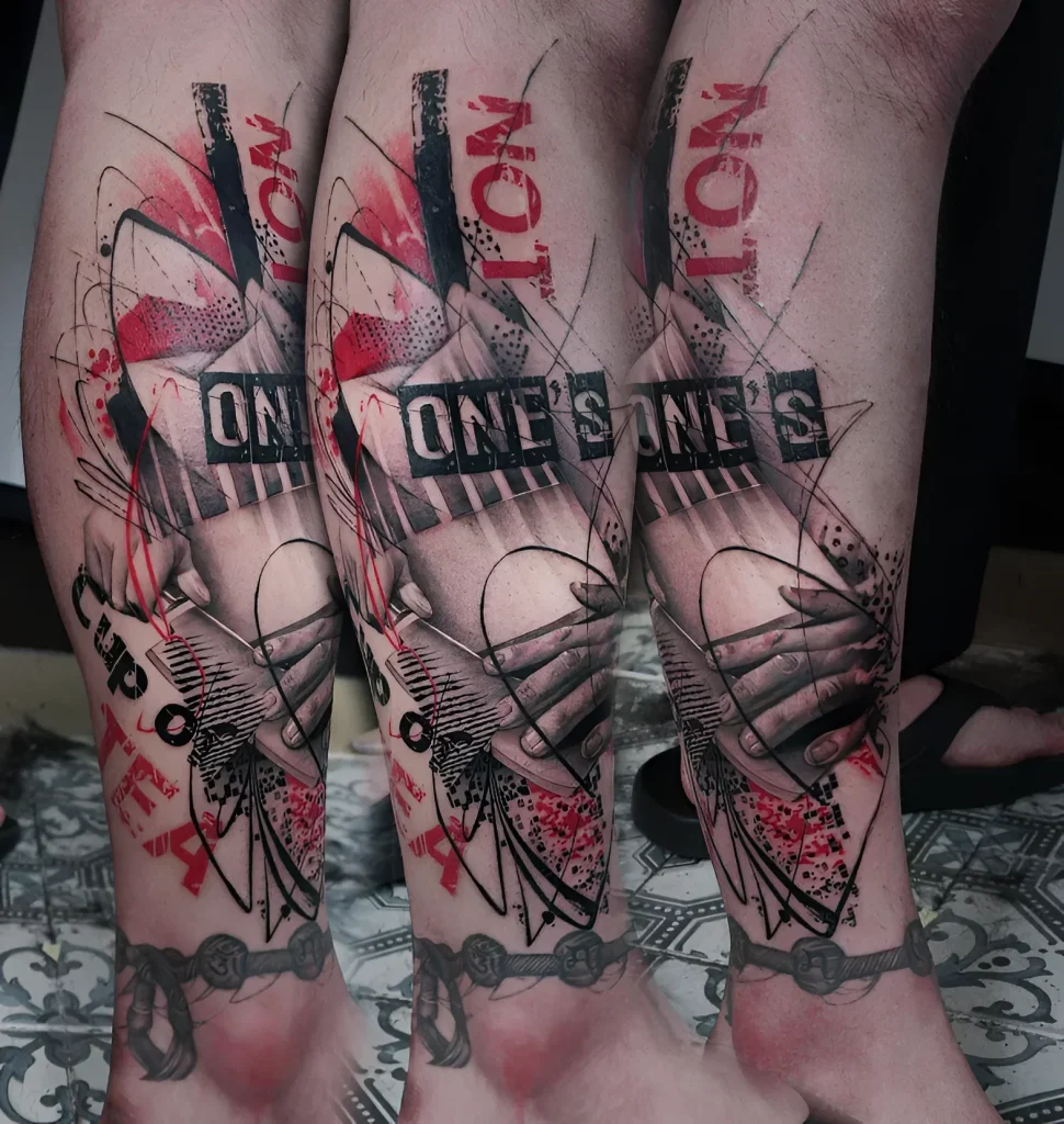 Image of 'Additional Image 2' section in the article about Calf Tattoos – a complete guide for beginner t