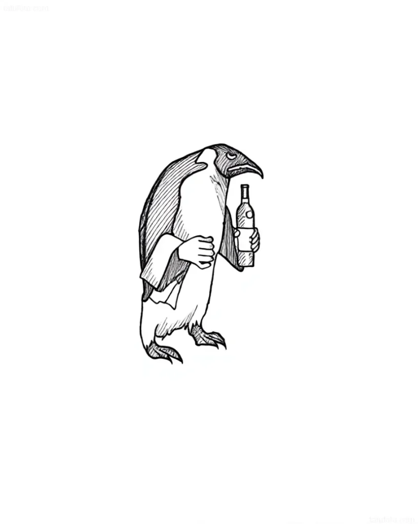 文章“服务员纹身含义(材料SEO优化)”的“纹身草图19”部分图像