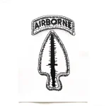 Тату эскиз: Стрела ВДВ с надписью AIRBORNE