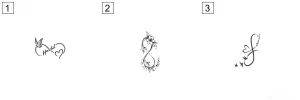 Черно-белые эскизы татуировок с символом бесконечности в сочетании с бабочками, цветами и надписями