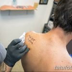 фото процесса нанесения тату 07.12.2018 №013 - tattooing process - tatufoto.com