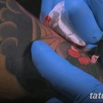 фото процесса нанесения тату 07.12.2018 №037 - tattooing process - tatufoto.com