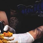 фото процесса нанесения тату 07.12.2018 №058 - tattooing process - tatufoto.com