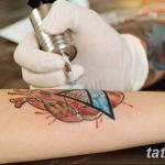 фото процесса нанесения тату 07.12.2018 №065 - tattooing process - tatufoto.com
