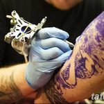 фото процесса нанесения тату 07.12.2018 №079 - tattooing process - tatufoto.com
