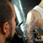 фото процесса нанесения тату 07.12.2018 №100 - tattooing process - tatufoto.com