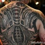 фото Тату в стиле Киберпанк 15.12.2018 №004 - Cyberpunk tattoo - tatufoto.com