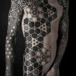 фото Тату в стиле Киберпанк 15.12.2018 №032 - Cyberpunk tattoo - tatufoto.com