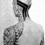 фото Тату в стиле Киберпанк 15.12.2018 №102 - Cyberpunk tattoo - tatufoto.com