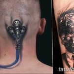 фото Тату в стиле Киберпанк 15.12.2018 №119 - Cyberpunk tattoo - tatufoto.com