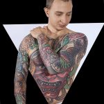 фото Тату в стиле Киберпанк 15.12.2018 №151 - Cyberpunk tattoo - tatufoto.com