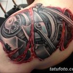 фото Тату в стиле Киберпанк 15.12.2018 №153 - Cyberpunk tattoo - tatufoto.com