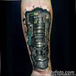 фото Тату в стиле Киберпанк 15.12.2018 №155 - Cyberpunk tattoo - tatufoto.com