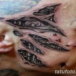 фото Тату в стиле Киберпанк 15.12.2018 №164 - Cyberpunk tattoo - tatufoto.com