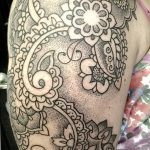 фото Тату в стиле мехенди 05.12.2018 №009 - photo Tattoo mehendi - tatufoto.com