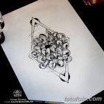 тату геометрия 03.12.2018 №011 - sketch tattoo geometry - tatufoto.com