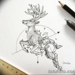 тату геометрия 03.12.2018 №086 - sketch tattoo geometry - tatufoto.com