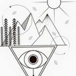 тату геометрия 03.12.2018 №257 - sketch tattoo geometry - tatufoto.com