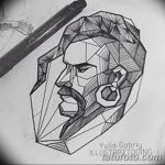 тату геометрия 03.12.2018 №259 - sketch tattoo geometry - tatufoto.com