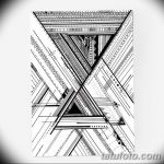 тату геометрия 03.12.2018 №310 - sketch tattoo geometry - tatufoto.com