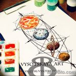 тату геометрия 03.12.2018 №311 - sketch tattoo geometry - tatufoto.com
