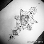 тату геометрия 03.12.2018 №329 - sketch tattoo geometry - tatufoto.com