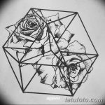 тату геометрия 03.12.2018 №349 - sketch tattoo geometry - tatufoto.com