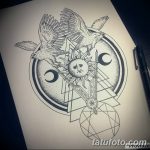 тату геометрия 03.12.2018 №401 - sketch tattoo geometry - tatufoto.com