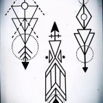 тату геометрия 03.12.2018 №436 - sketch tattoo geometry - tatufoto.com