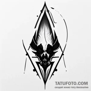 катана, tattoo drawing outline, on a clean wh… — эскиз тату (№1748753206_0, 01.06.2025 04:46) — Tatufoto.com
