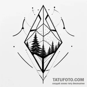 Abstraction, tattoo flash sheet design, on a… — эскиз тату (№1748756847_1, 01.06.2025 05:47) — Tatufoto.com
