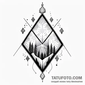 Svarog, tattoo sketch design, dotwork tattoo… — эскиз тату (№1748781296_1, 01.06.2025 12:34) — Tatufoto.com