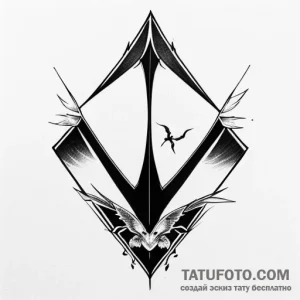 Blade, tattoo line art, detailed cross-hatchi… — эскиз тату (№1748792859_0, 01.06.2025 15:47) — Tatufoto.com