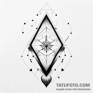 Talisman, tattoo flash sheet design, on a cle… — эскиз тату (№1748804422_1, 01.06.2025 19:00) — Tatufoto.com
