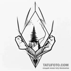 Saw, tattoo drawing outline, minimalist tatto… — эскиз тату (№1748814636_1, 01.06.2025 21:50) — Tatufoto.com