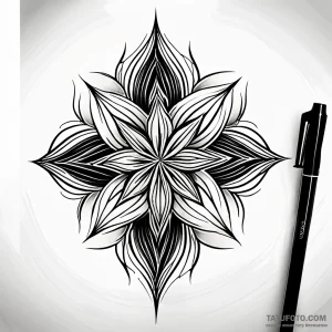 Icon, tattoo sketch design, rough sketchy lin… — эскиз тату (№1748816446_0, 01.06.2025 22:20) — Tatufoto.com
