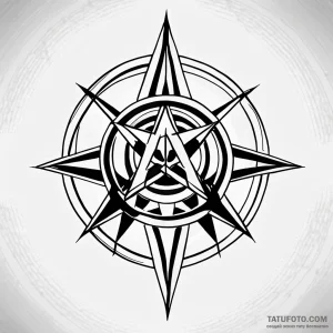 анархия, tattoo sketch design, on a clean whi… — эскиз тату (№1748820245_0, 01.06.2025 23:24) — Tatufoto.com