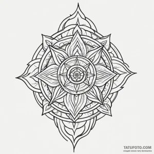 Fire, tattoo sketch design, minimalist approa… — эскиз тату (№1748862889_1, 02.06.2025 11:14) — Tatufoto.com
