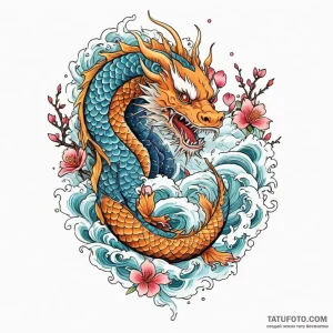 Pacific, tattoo sketch design, stylized inter… — эскиз тату (№1748862950_1, 02.06.2025 11:15) — Tatufoto.com