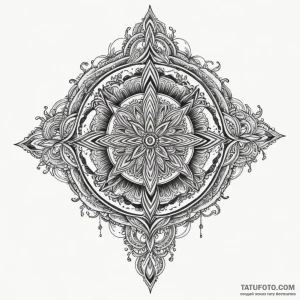 Web, ink illustration for tattoo, dotwork sha… — эскиз тату (№1748870273_0, 02.06.2025 13:17) — Tatufoto.com