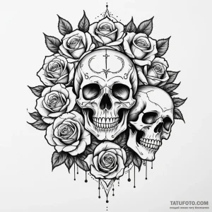 Music player, tattoo flash sheet design, on a… — эскиз тату (№1748881852_1, 02.06.2025 16:30) — Tatufoto.com